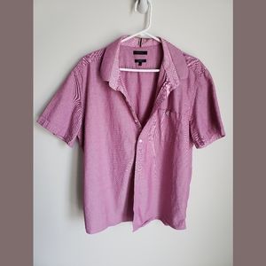 RW&CO Tailored Fit Short Sleeve Button Down